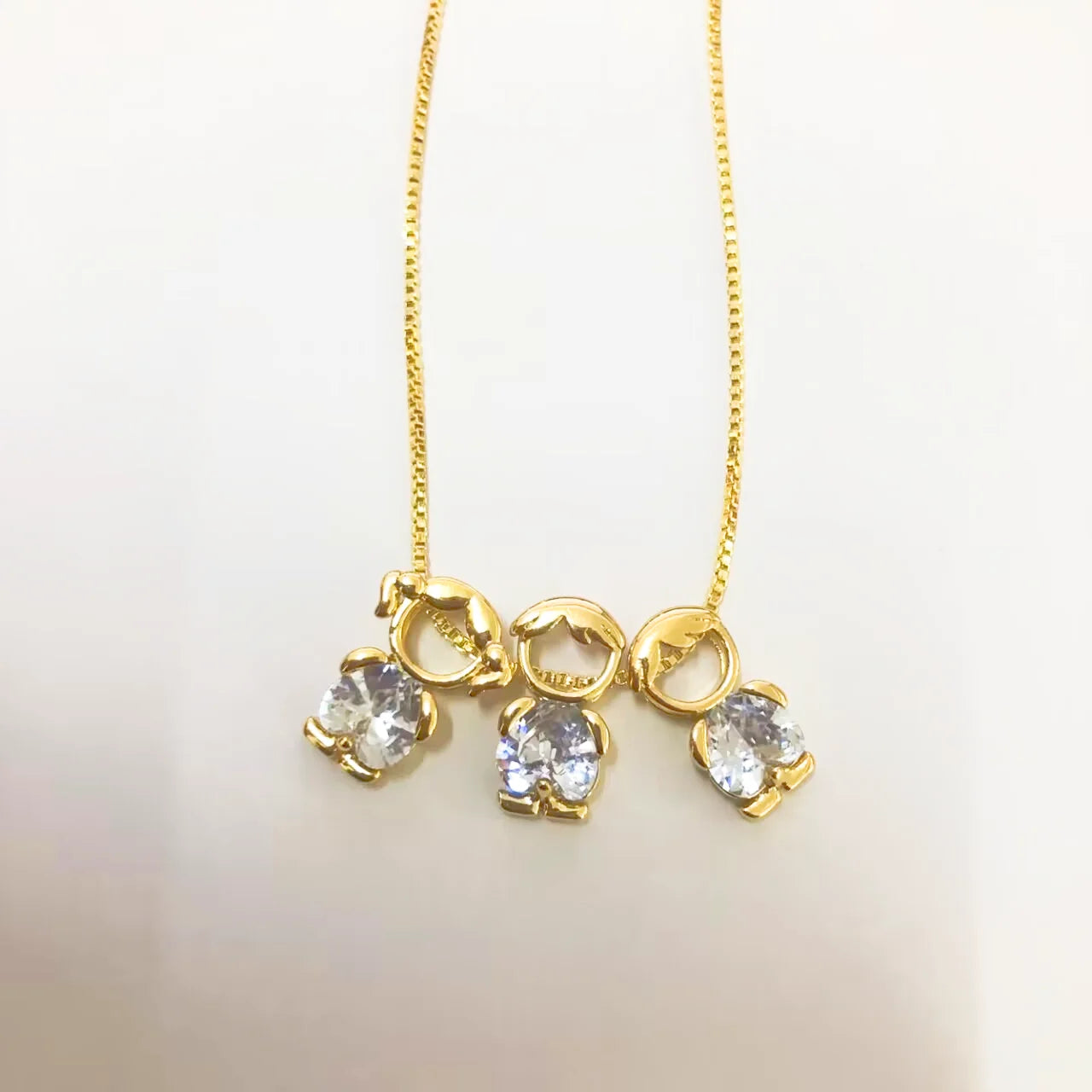 Elegant Heart-Shaped Crystal Zircon Pendant Necklaces for Women and Children - Perfect Birthday Gift Jewelry
