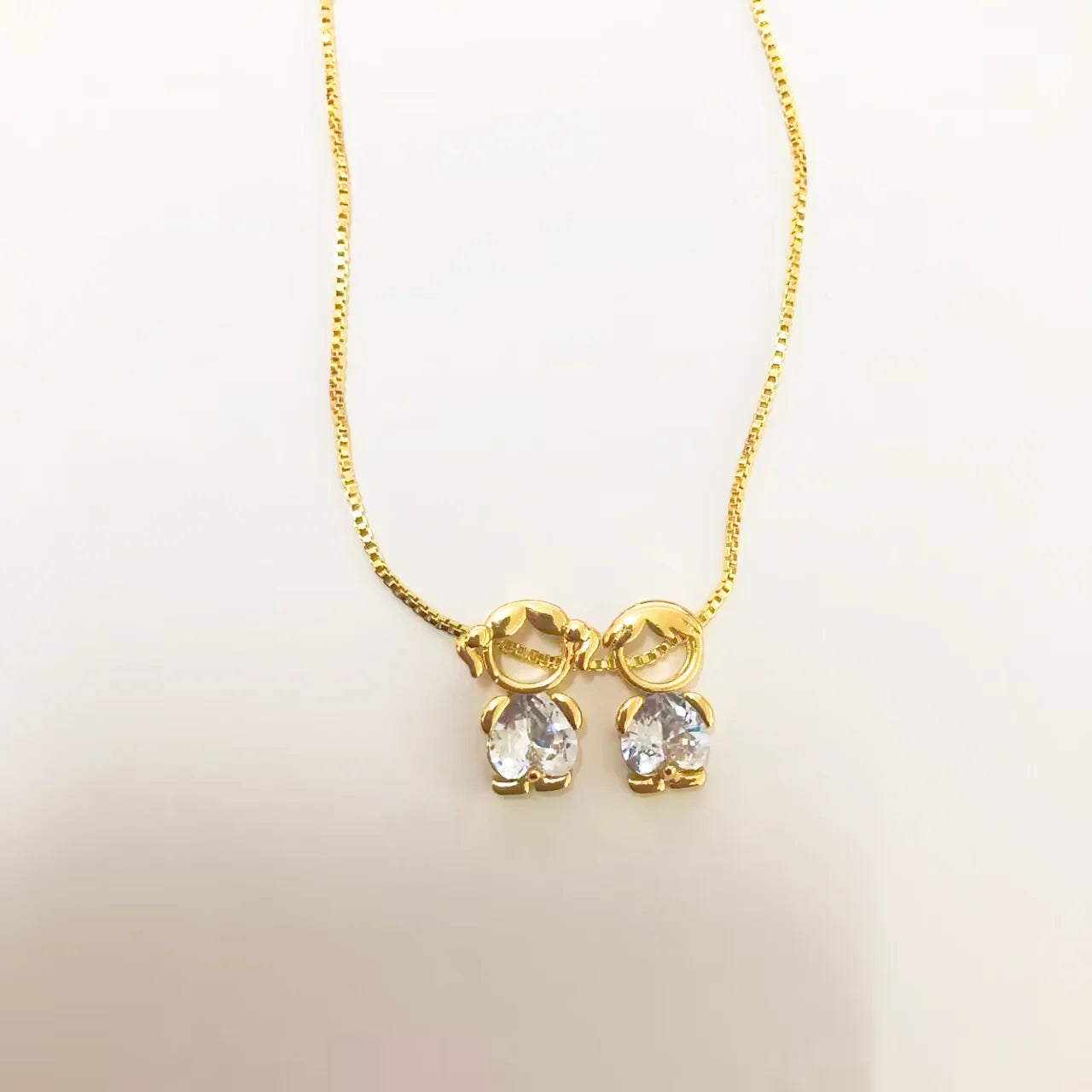 Elegant Heart-Shaped Crystal Zircon Pendant Necklaces for Women and Children - Perfect Birthday Gift Jewelry