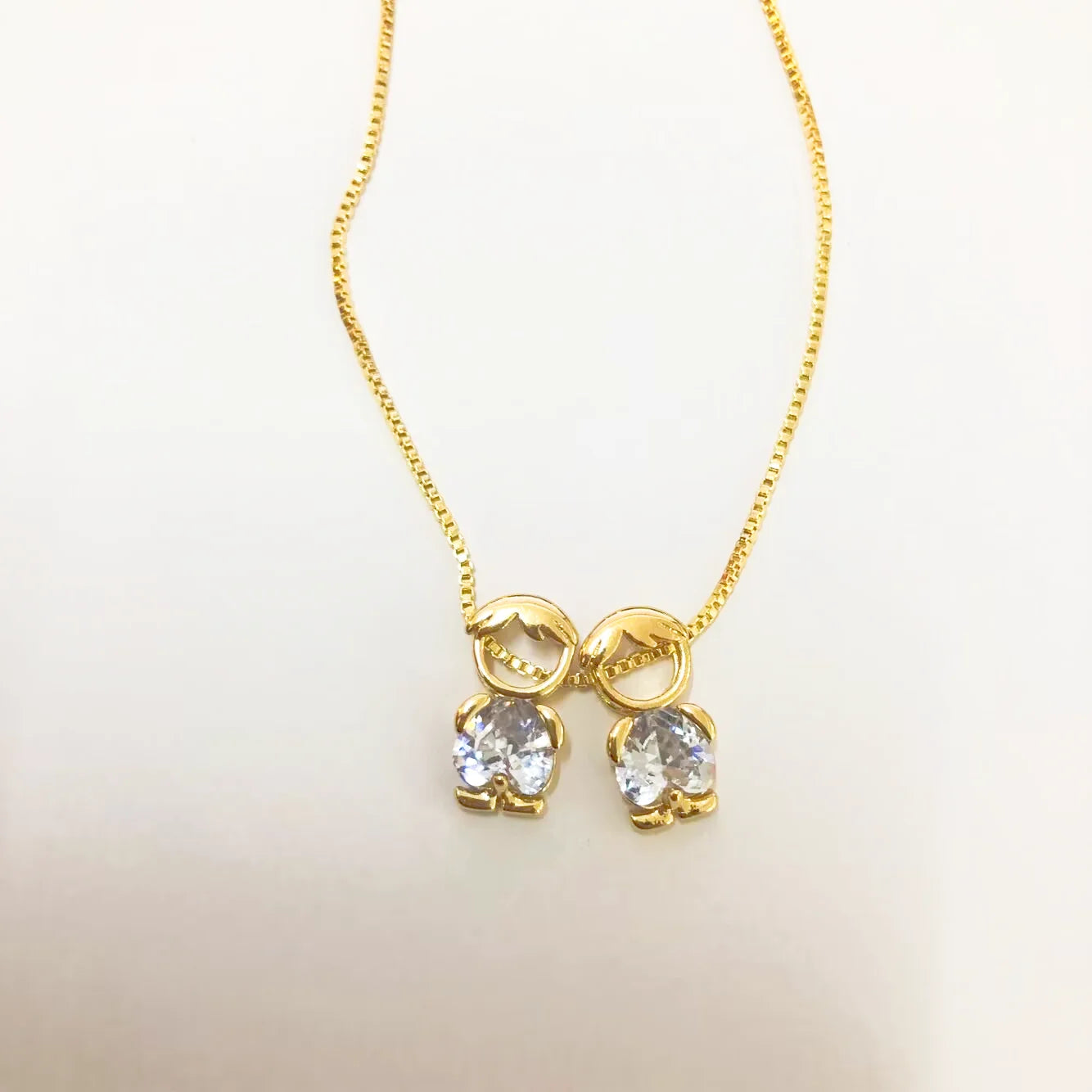 Elegant Heart-Shaped Crystal Zircon Pendant Necklaces for Women and Children - Perfect Birthday Gift Jewelry