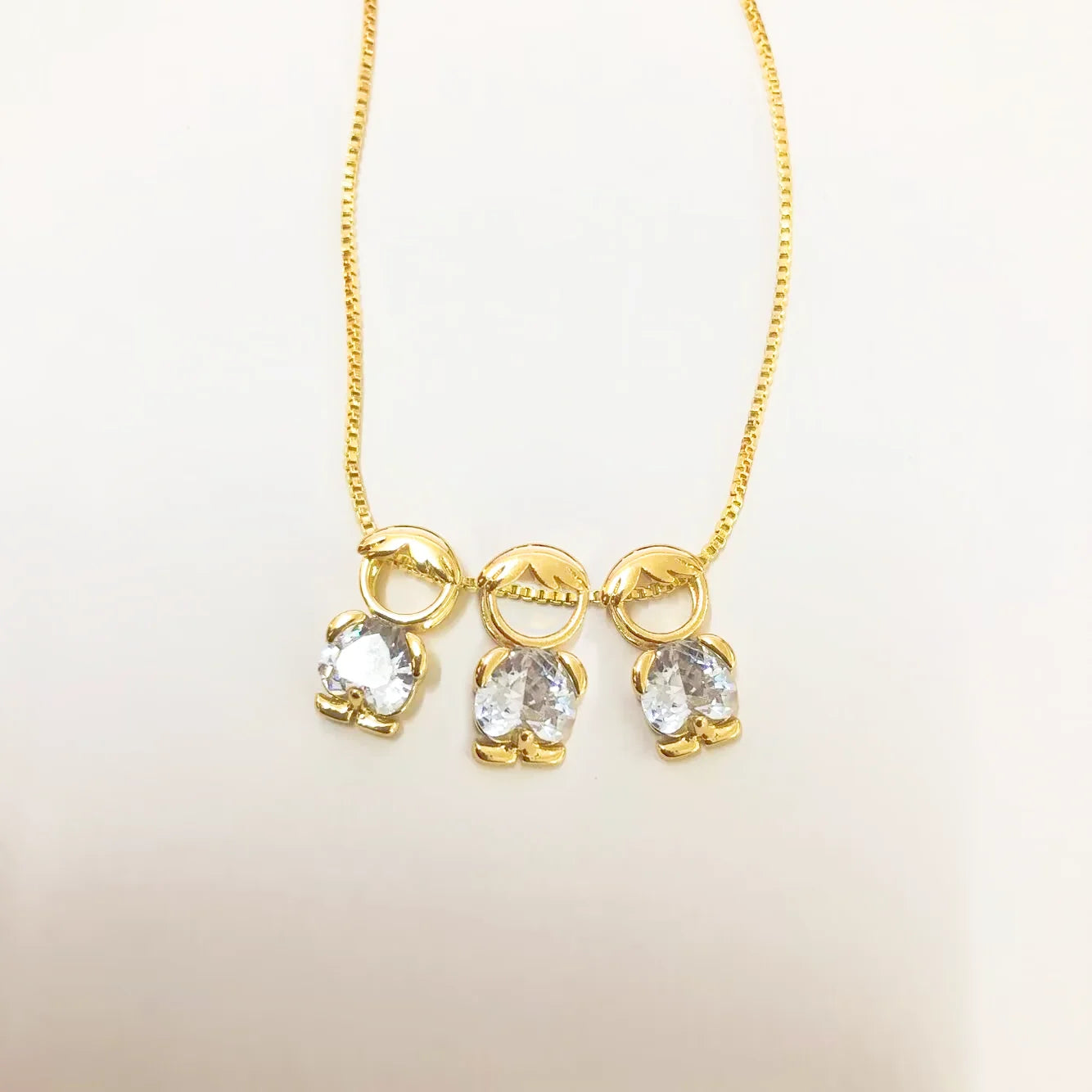 Elegant Heart-Shaped Crystal Zircon Pendant Necklaces for Women and Children - Perfect Birthday Gift Jewelry