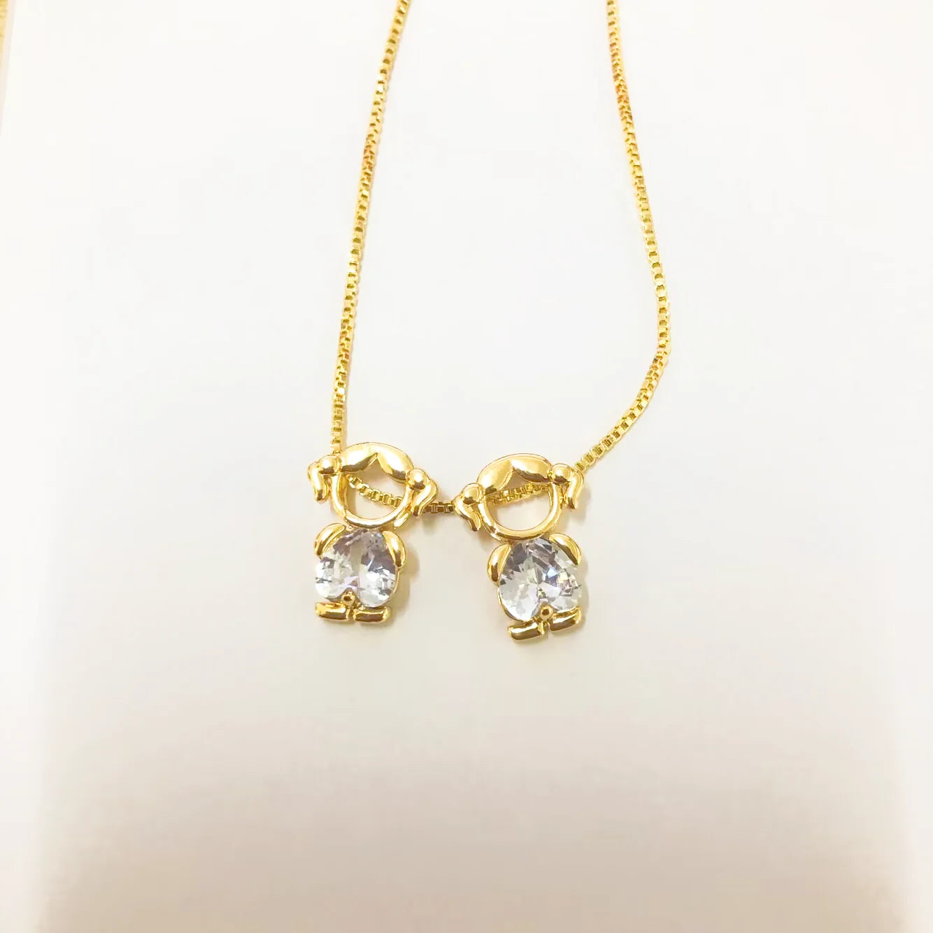 Elegant Heart-Shaped Crystal Zircon Pendant Necklaces for Women and Children - Perfect Birthday Gift Jewelry